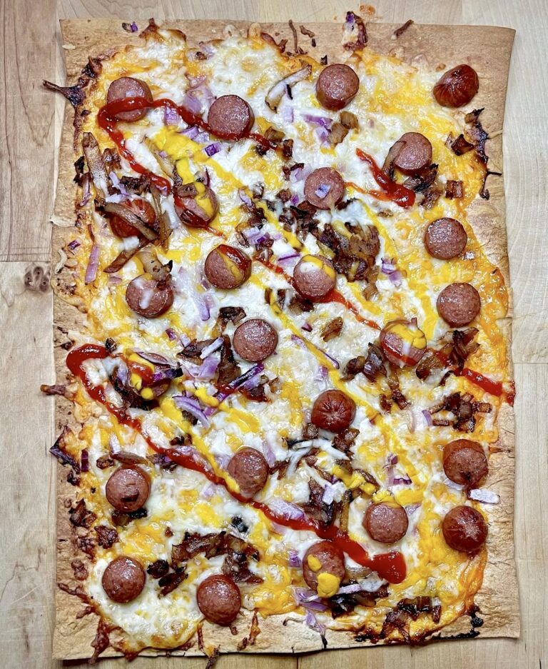 Hot Dog Pizza