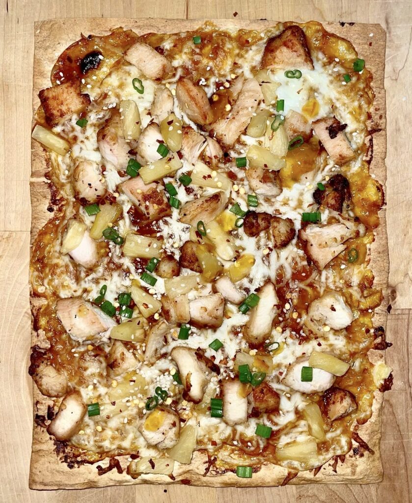 Orange Chicken Pizza Diana S Delish Dishes