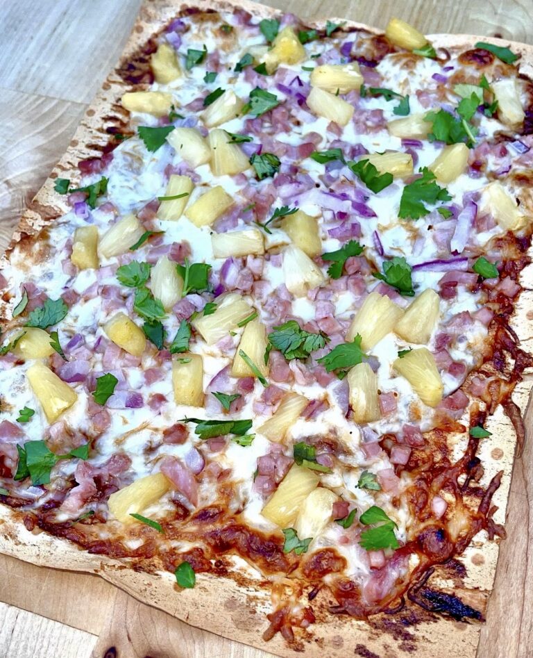Hawaiian BBQ Pizza