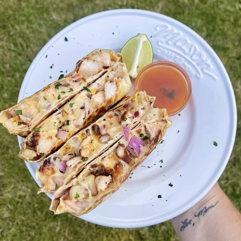 Habanero Pineapple Mango Chicken Crunchwrap