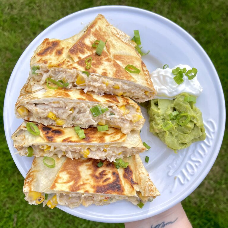Chicken Queso Crunchwrap