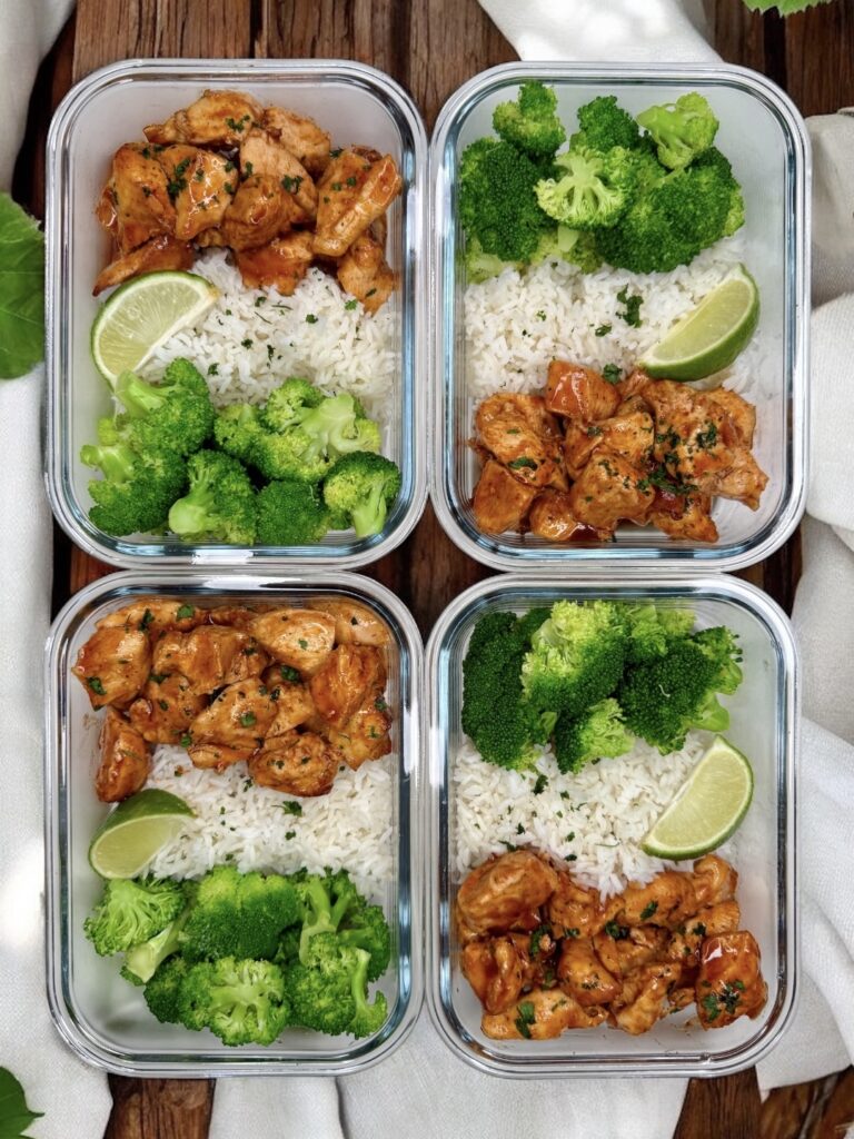 Sticky Grape Chipotle Chicken Meal Prep (Low Calorie + WW-Friendly!)