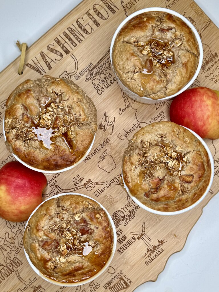 Apple Crumble Pie Protein Blended Baked Oats